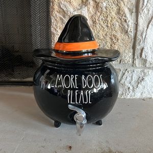 Rae Dunn More Boos Please Cauldron